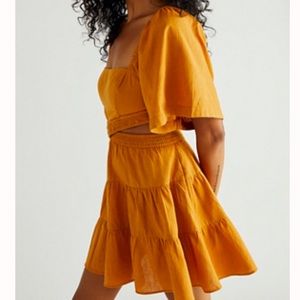 Free people cross of sunlight dress size xs